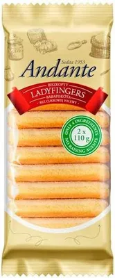 Obrázek produktu pro Biszkopty Andante Ladyfingers 220 g