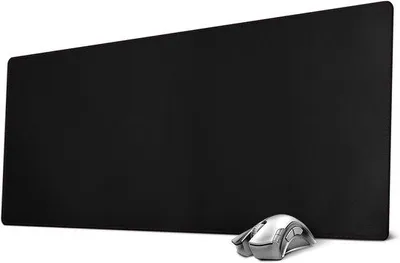Produktbild von Famanu XL Gaming-Mausmat (88,9 x 40,6 cm) - Antirutsch und wasserfest (schwarz)