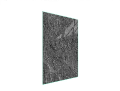 Image de Planche à découper en verre 35x52 ardoise