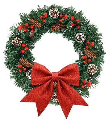 Productafbeelding van Kerstdeco voor de deur 60cm