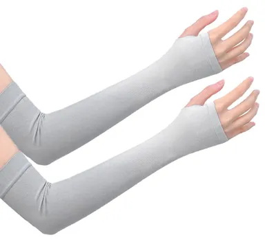 Produktbild von UV-Sonnenschutz-Armstulpen zum Bedecken der Arme fš¹r Damen und Herren, kš¹hlende Kompressionsstulpen