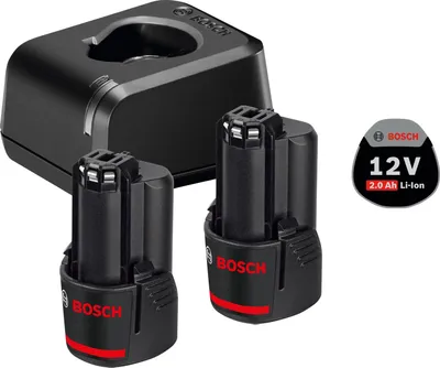 Produktbild von Starter-Set GBA 12 V 2x 2,0 Ah Akku + Ladegerät GAL 12V-20
