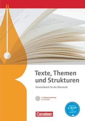 Obrázek produktu pro Texte, Themen und Strukturen. Schülerbuch mit Klausurtraining auf CD-ROM