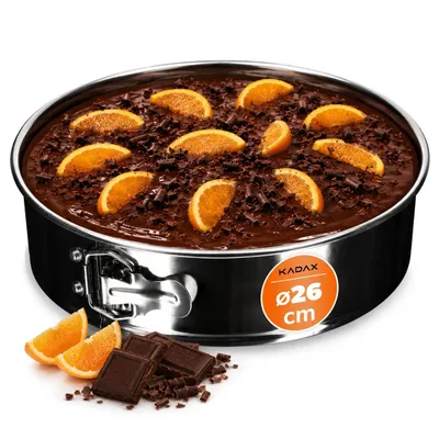 Zdjęcie produktu dla KADAX Tortownica Okrągła Blacha Forma Do Pieczenia 26cm
