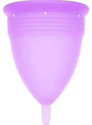 Zdjęcie produktu dla Stercup - Silikonowa Kubeczka Miesieczna Fda Liliowy - Rozmiar L