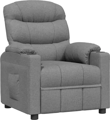 Obrázok produktu pre relaxačné kreslo vidaXL Light Grey Fabric