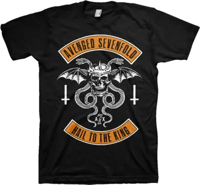 Produktbild von Avenged Sevenfold Hail to the King Black 2XL T-Shirt