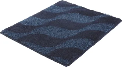 Produktbild von Kleine Wolke Badteppich ONDA Navy 55 x 65 cm
