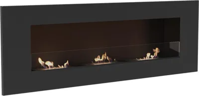 Produktbild von Wandkamin Bioethanol DELTA3 mit Verglasung Set