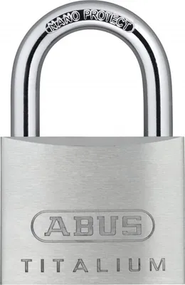 Obrázek produktu pro ABUS 64TI/50 B/DFNLI, Konvenční visací zámek, Zámek, Rozličné zámky, Hliník, Kalená ocel, 5 cm