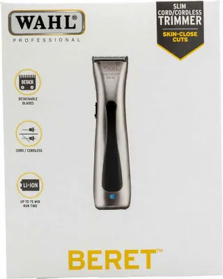 Produktbild von Wahl Trimmer ProLithium Beret Haarschneidemaschine, silver/black