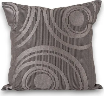 Produktbild von Graues Kissen Circles 50x50cm