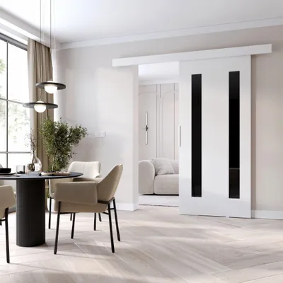 Obrázok produktu pre Posuvné dvere BARRET 8 - 106 cm, biele