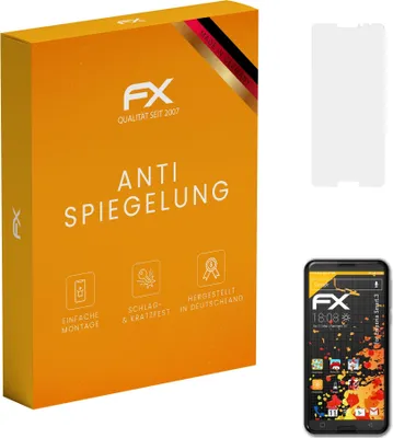 Produktbild von atFoliX FX-Antireflex 3x Schutzfolie kompatibel mit Emporia Smart.3 Displayfolie