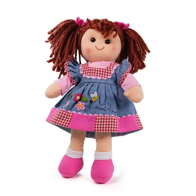 Produktbild von Bigjigs Toys Stoffpuppe Melody 34 cm