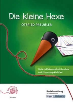 Image de Der rote Faden: Die kleine Hexe - Otfried Preußler - Bastelanleitung