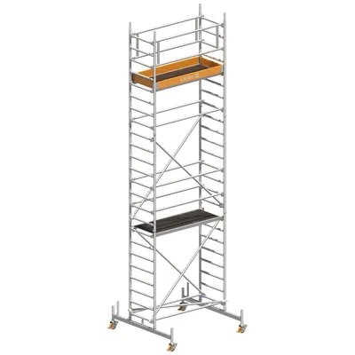 Produktbild von Layher Rollgerüst Uni Leicht Standard-Aufbau 7,26m AH