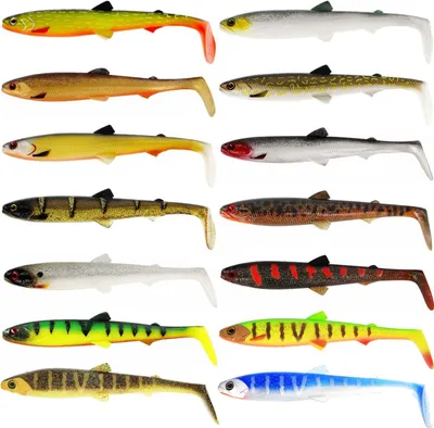 Produktbild von Westin BullTeez Shadtail 18cm 53g Motoroil Burbot 1 Stück Gummifisch