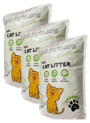 Immagine prodotto di Solidchoice - Lettiera organica per gatti a base di tofu, ultra-agglomerante, 21 litri