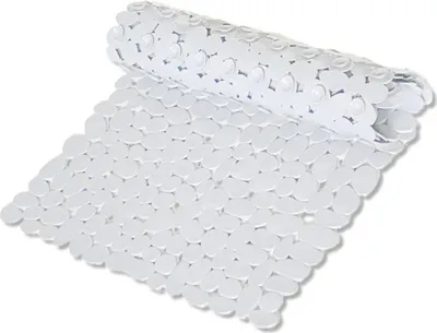 Zdjęcie produktu dla mata antypoślizgowa pod prysznic 54x54cm BIAŁA