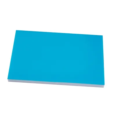 Produktbild von Farbiger Stempel-Schnitzblock, umweltfreundliches Material, rechteckig, beidseitig nutzbar, für DIY-Stempel, Schriftarten und Muster,Blau-Weiß