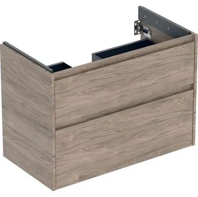 Produktbild von GEBERIT 504031JR1 Renova Plan US f. WT, m. 2 Schubladen