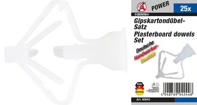 Produktbild von Gipskartondübel-Sortiment | 25-tlg.