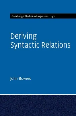 Produktbild von Deriving Syntactic Relations
