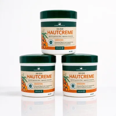 Produktbild von HERBAMEDICUS Hautcreme Sanddorn 250 ml ( 3 Pack)
