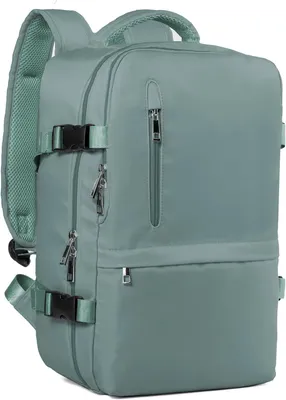 Immagine prodotto di Zaino da cabina, dimensioni 40x20x25 cm, con scomparto per laptop, antifurto, ideale per viaggi in aereo