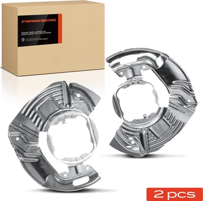 Image de Frankberg 2x tôle d'ancrage disque de frein avant bilatéral pour BMW Série 5 Touring E39 2.0L 2.2L 2.5L 1996-2004
