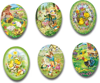 Produktbild von NESTLER Füllei Ostern 18 cm bunt