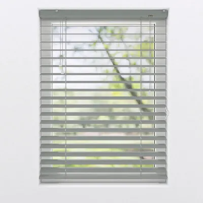 Produktbild von SOLUNA Alu-Jalousie grau matt 50 mm 110x180 cm