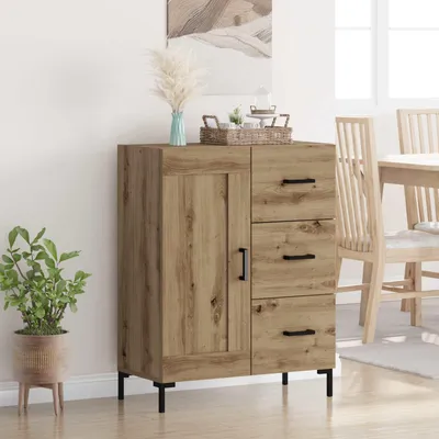 Produktbild von vidaXL Sideboard Artisan-Eiche 69.5 x 34 x 90 cm Holzwerkstoff