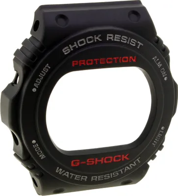 Produktbild von Casio G-Shock Protection >  Lünette Bezel Resin schwarz > DW-5750E-1