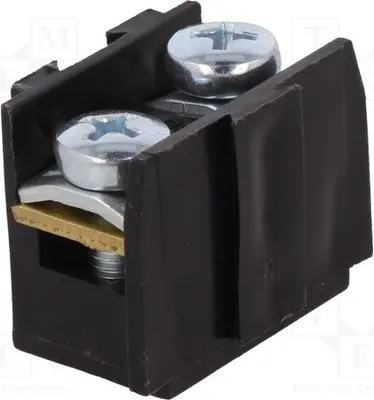 Obrázek produktu pro 2x Svorkovnice 57A, počet vodičů: 1, průřez vodiče: 10 mm², připojení: šroubová svorka, počet svorek: 2, typ: E.4070