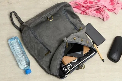 Produktbild von Vera Pelle W14 Großer Damen Leder Rucksack A4