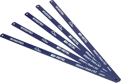 Produktbild von Bimetall-Sägeblätter, 300 mm, 24 Zähne pro Zoll, 5-teiliges Set