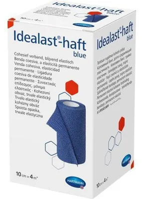 Imagen del producto de Cinta adhesiva de color azul, 10 cm x 4 m, 1 unidad