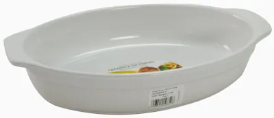 Produktbild von Home Ovale Auflaufform, 30x18x5,5 cm, Keramik, weiß