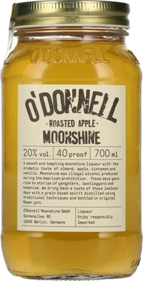 Produktbild von O'Donnell Moonshine ROASTED APPLE Liqueur 20% Vol. 0,7l