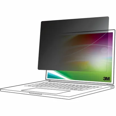 Produktbild von 3M BP140W1E, 35,6 cm (14"), 16:10, Netbook, Rahmenloser Blickschutzfilter, Anti-Glanz