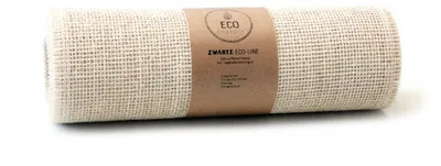 Produktbild von DecoHomeTextil SIZO® Deco Jute Eco Friendly Tischläufer Tischband Geschenkband Weiß 30 cm x 500 cm
