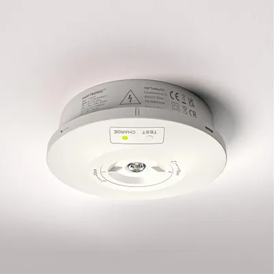Produktbild von hoftronic LED-Aufbaustrahler Notbeleuchtung 3W 270lm IP65 weiß 6500K