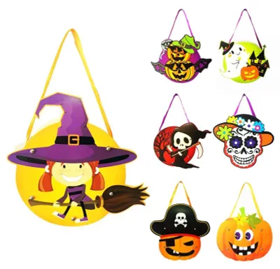 Produktbild von Halloween-Süßigkeitstüten mit 7 gruseligen Papierbeuteln