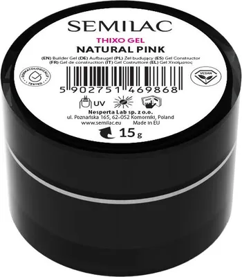 Produktbild von SEMILAC Thixo Gel Builder Gel - Naturrosa 15 g