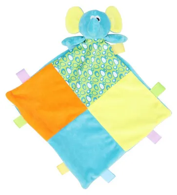 Produktbild von Mumbles - Elefant Baby-Decke, Rassel LT4906 (Einheitsgröße) (Bunt)