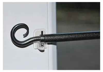 Produktbild von Vitragestange für Scheibengardinen Bistrostange ausziehbar 85-150 cm Anthrazit