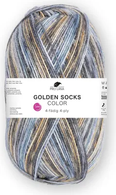 Produktbild von Pro Lana GOLDEN SOCKS color 100 g 4-fach Sockenwolle 420 m Farbe 716