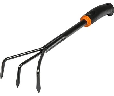 Handgrubber aus Stahl, Arbeitsbreite 7 cm, manuell
